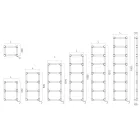 Electric Brass Towel Warmer with Connecting Balls Made in Italy - Ricotta Viadurini