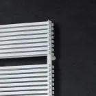 Hydraulic Towel Warmer with Double Section of Horizontal Elements - Budino Viadurini