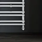 Amaretti Hydraulic Towel Warmer with Horizontal Elements Made in Italy Viadurini