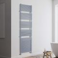Hydraulic Towel Warmer in Steel with Aluminum Finish, Made in Italy - Brioches