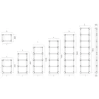 Hydraulic Brass Towel Warmer with Connecting Balls Made in Italy - Ricotta Viadurini