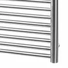Stainless Steel Design Wall Mounted Towel Warmer for Bathroom, 2 Sizes 391 W - Italo Viadurini