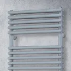 Mixed Towel Warmer with 4 Sets of Horizontal Elements Made in Italy - Meringa Viadurini