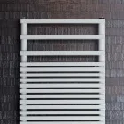 Mixed Towel Warmer with Carbon Steel Frame Made in Italy - Cream Viadurini