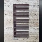 Mixed Carbon Steel Towel Warmer Made in Italy - Amarene Viadurini