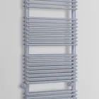 Mixed Steel Towel Warmer with Aluminum Finish Made in Italy - Brioches Viadurini