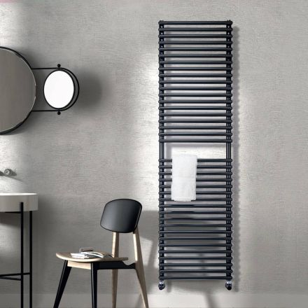 Mixed Towel Warmer Made of Carbon Steel - Soft Viadurini