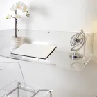 Otilia Plexiglass Wall Desk with a Minimalist Design Made in Italy Viadurini