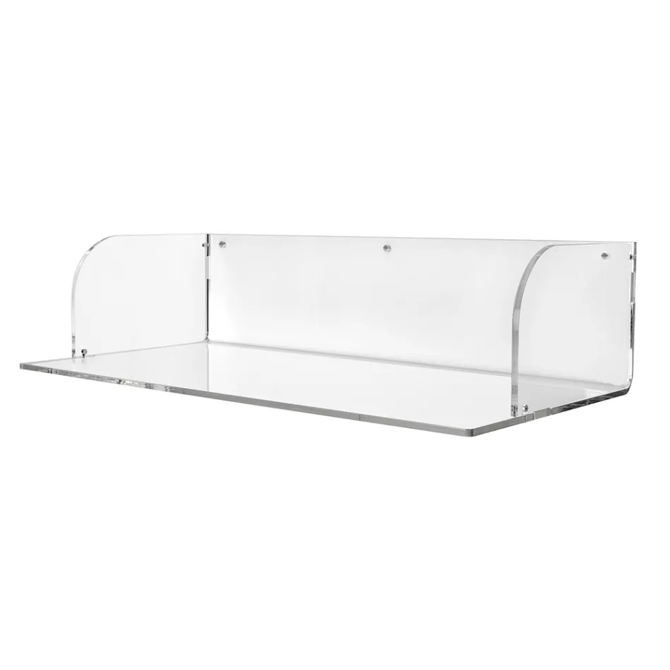Otilia Plexiglass Wall Desk with a Minimalist Design Made in Italy Viadurini