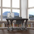 Modern design office desk Batllò, made in Italy