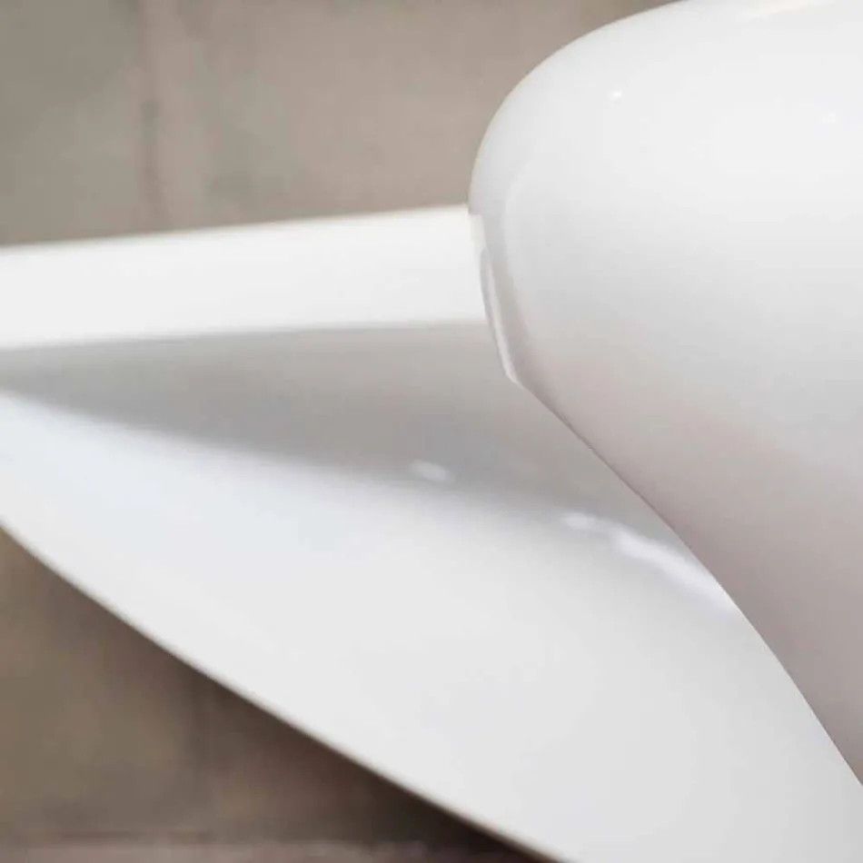 Desk modern design office Boomerang made in Italy Viadurini