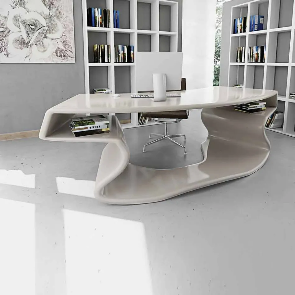 Design office desk produced in Italy, Tignale Viadurini