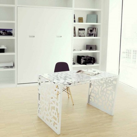 Desk Kattedra Letters &quot;A Waterfall&quot; 120x65x75 Mabele Viadurini