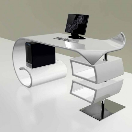 Modern office desk produced in Italy, Miagliano Viadurini