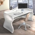 Modern office desk made of Solid Surface Velo, Italian design