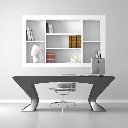 Desk to modern design office Nefertiti made in Italy Viadurini