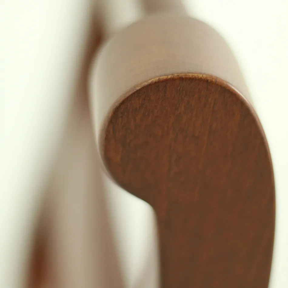Classic Wooden Chair with Fabric Seat, Made in Italy Design - Baptiste Viadurini