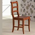 Classic Chair in Solid Beech Wood of Italian Design - Baptiste