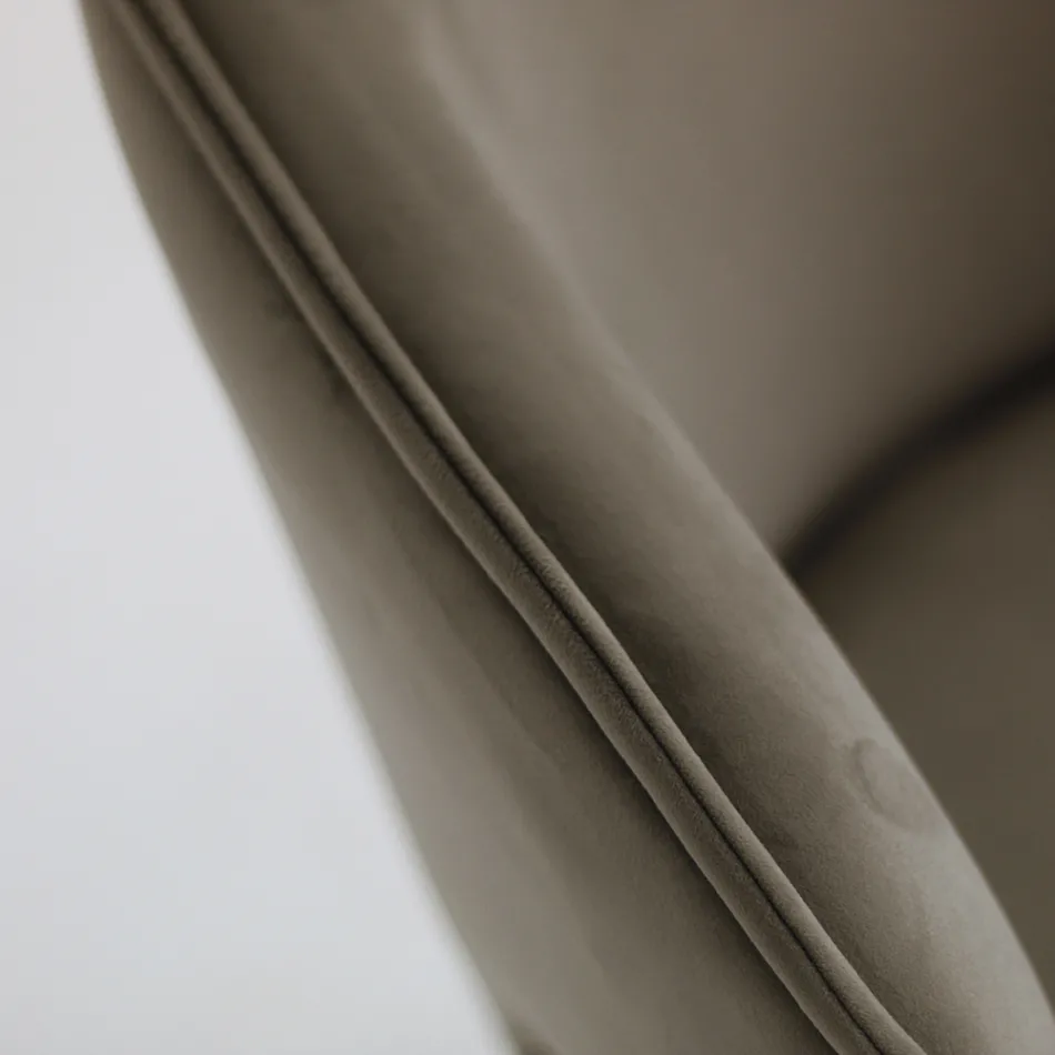 Chair with Fully Upholstered Seat and Backrest Made in Italy - Adria Viadurini