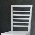 Italian Design Solid Beech Wood Kitchen Chair - Jeanine Viadurini