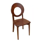 Italian Design Solid Beech Wood Kitchen Chair - Marrine Viadurini
