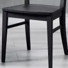 Kitchen Chair Solid Beech Wood Elegant Italian Design - Rosita Viadurini