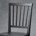 Kitchen Chair Solid Beech Wood Elegant Italian Design - Rosita Viadurini