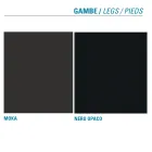 Kitchen Chair Upholstered in Microfiber Made in Italy, 2 Pieces - Rebecca Viadurini