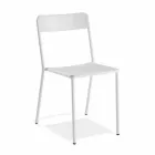 Outdoor Stackable Metal Chair Made in Italy, 4 Pieces - Xylia Viadurini