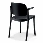 Stackable Outdoor Chair in Polypropylene Made in Italy, 4 Pieces - Bertina Viadurini