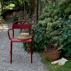 Outdoor Stackable Aluminum Chair Made in Italy, 4 Pieces - Ulyssa Viadurini