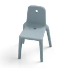 Outdoor Chair in Polyethylene 15 Colors Made in Italy 2 Pieces - Ronnie Viadurini