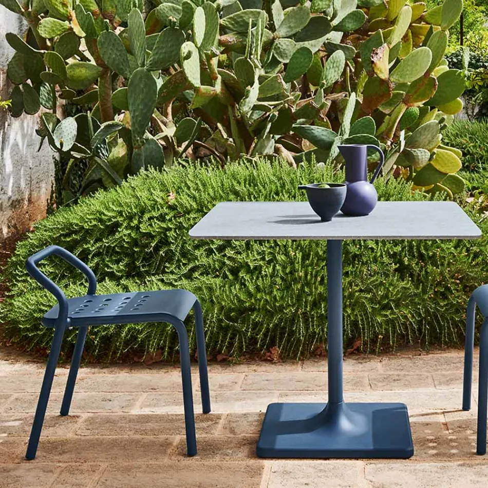 Garden Chair Aluminum Structure Made in Italy - Noss by Varaschin Viadurini