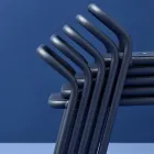 Garden Chair Aluminum Structure Made in Italy - Noss by Varaschin Viadurini