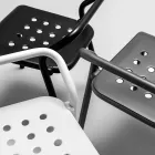 Garden Chair Aluminum Structure Made in Italy - Noss by Varaschin Viadurini