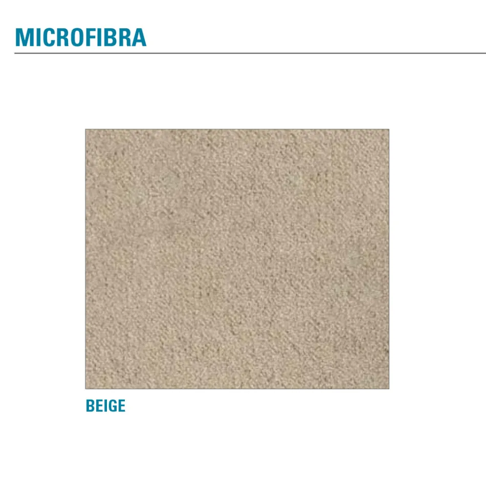 Metal Dining Chair Covered in Microfiber Made in Italy - Suzanne Viadurini