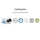 Ergonomic Swivel Office Desk Chair with Wheels and Armrests - Gimiglia Viadurini