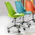
Office Chair in Colored Polypropylene and Metal – Loredana