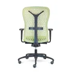 Ergonomic and Swivel Office Chair with Armrests Made in Italy - Fulvio Viadurini
