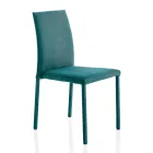 Designer fabric dining room chair made in Italy, Conny Viadurini