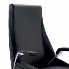 Executive chair in beech leather Ada Angelo Pinaffo & Gorgi Viadurini