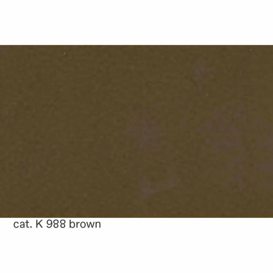 Swivel Chair in Lacquered Aluminum with Leather Seat Made in Italy - Cabiria Viadurini