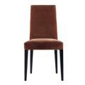 Upholstered solid wood living chair Grilli Zarafa made in Italy