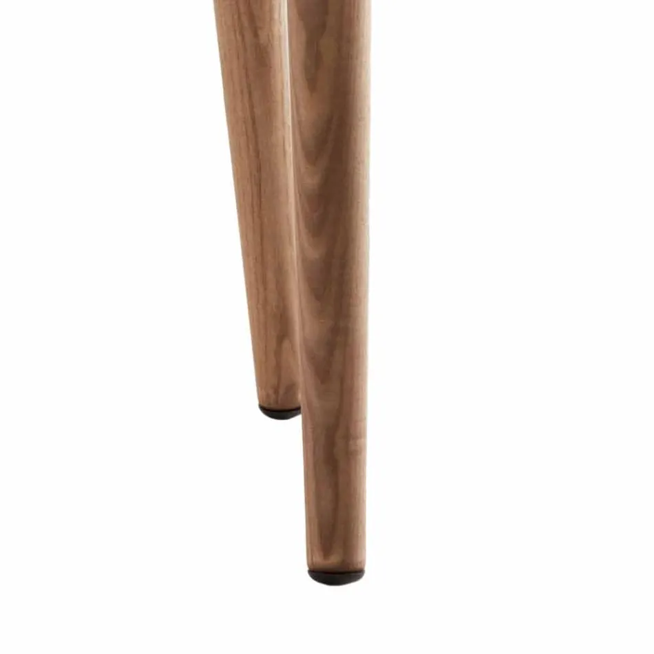 Modern padded solid wood chair Grilli York made in Italy Viadurini