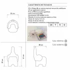 Luminous Child's Chair, Rechargeable RGBW Led, 2 Pieces - Tino by Myyour Viadurini