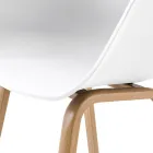 Dining Room Chair in Polypropylene and Metal 4 Pieces - Severina Viadurini