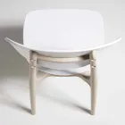 Stackable Polypropylene Dining Room Chair, 4 Pieces - Zagreb Viadurini