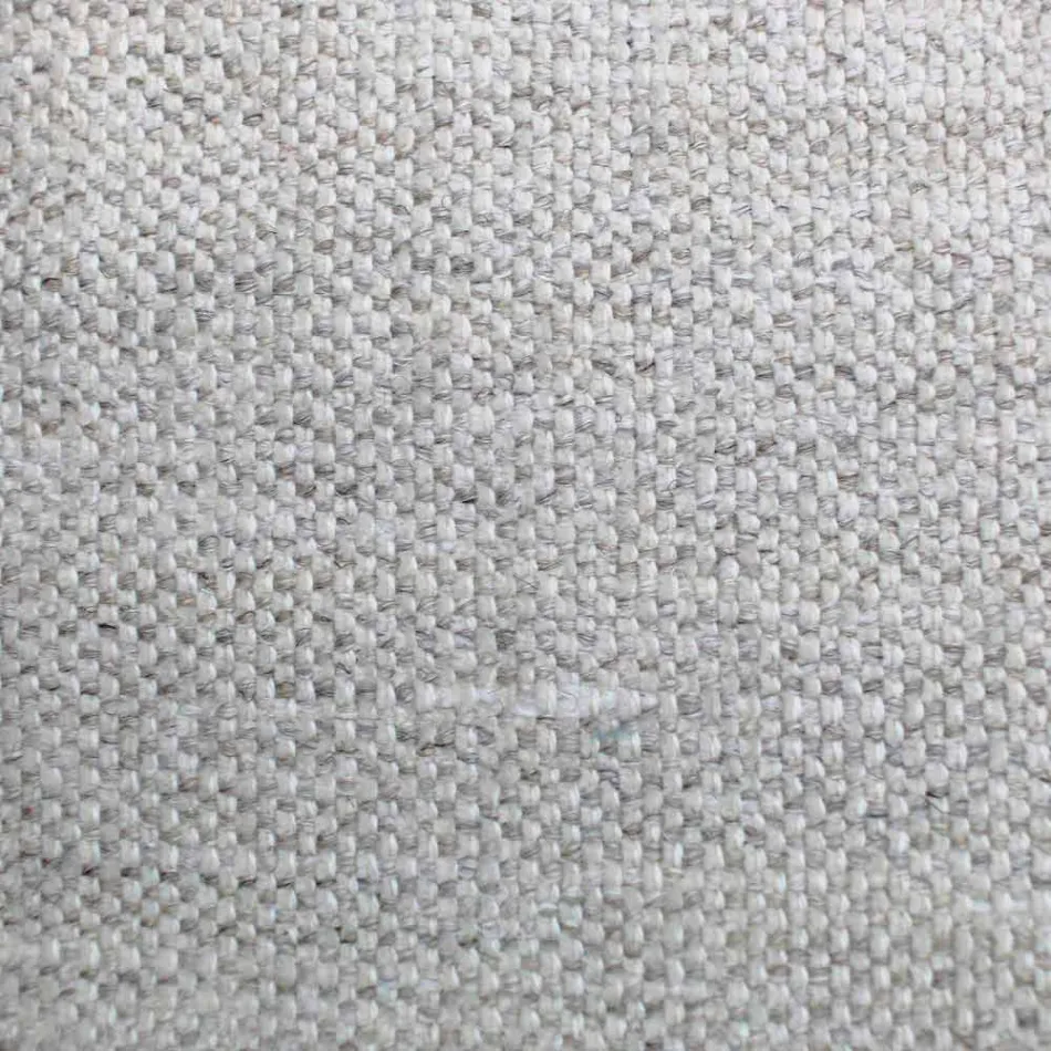 Fabric Dining Room Chair with Wooden Base Made in Italy - Coconut Viadurini