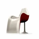 Chair / Armchair Design in Adamantx® Helled Made in Italy Viadurini