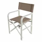 Folding Director Chair in Canvas Made in Italy, 2 Pieces - Susy Viadurini
